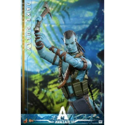 Jake Sully (Deluxe Version) - Hot Toys MMS684 Avatar 2: The Way Of Water 1/6th Scale Collectible Figure 4 Jake Sully (Deluxe Version) - Hot Toys MMS684 Avatar 2: The Way Of Water 1/6th Scale Collectible Figure - Image 4