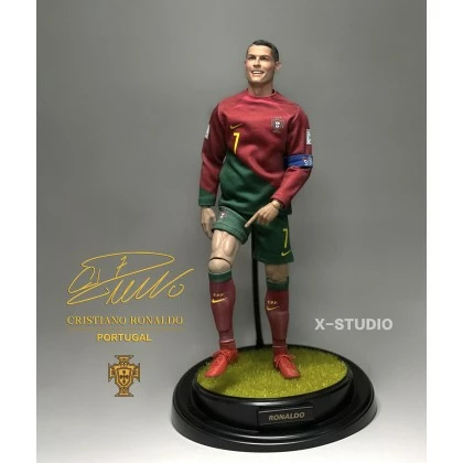 Cristiano Ronaldo (Smile Version) - X Studio CR7A 1/6th Scale Portugal 3 Cristiano Ronaldo (Smile Version) - X Studio CR7A 1/6th Scale Portugal - Image 3