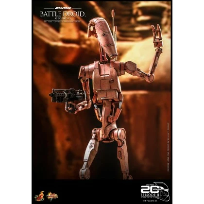 Battle Droid (Geonosis) - Hot Toys MMS649 Star Wars Episode II Attack Of The Clones 1/6th Scale Collectible Figure 5 Battle Droid (Geonosis) - Hot Toys MMS649 Star Wars Episode II Attack Of The Clones 1/6th Scale Collectible Figure - Image 5