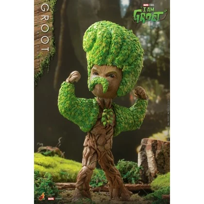 Groot - Hot Toys TMS088 I Am Groot Collectible Figure 4 Groot - Hot Toys TMS088 I Am Groot Collectible Figure - Image 4