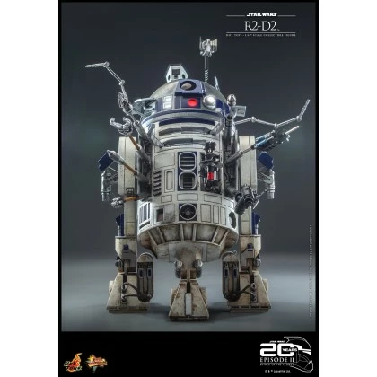 R2-D2 - Hot Toys MMS651 Star Wars Episode II Attack Of The Clones 1/6th Scale Collectible Figure 4 R2-D2 - Hot Toys MMS651 Star Wars Episode II Attack Of The Clones 1/6th Scale Collectible Figure - Image 4