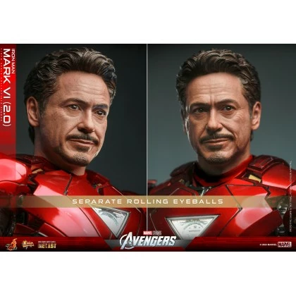 Iron Man Mark VI (2.0) - Hot Toys MMS687D52 The Avengers 1/6th Scale Collectible Figure 4 Iron Man Mark VI (2.0) - Hot Toys MMS687D52 The Avengers 1/6th Scale Collectible Figure - Image 4