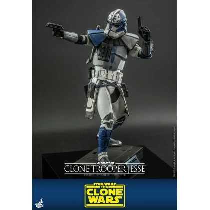 Clone Trooper Jesse - Hot Toys TMS064 Star Wars The Clone Wars 1/6th Scale Collectible Figure 4 Clone Trooper Jesse - Hot Toys TMS064 Star Wars The Clone Wars 1/6th Scale Collectible Figure - Image 4