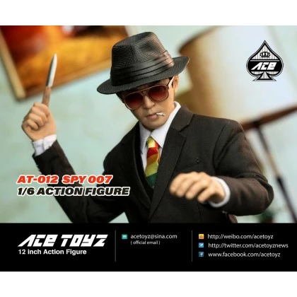 Ace Toyz 007 - Acetoyz AT-012 1/6th Scale Spy 007 Action Figure 5 Ace Toyz 007 - Acetoyz AT-012 1/6th Scale Spy 007 Action Figure - Image 5