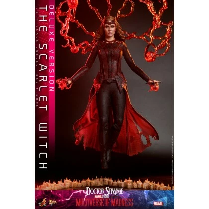 The Scarlet Witch (DX Ver.) - Hot Toys MMS653 Doctor Strange In The Multiverse Of Madness 1/6th Scale Collectible Figure 2 The Scarlet Witch (DX Ver.) - Hot Toys MMS653 Doctor Strange In The Multiverse Of Madness 1/6th Scale Collectible Figure - Image 2
