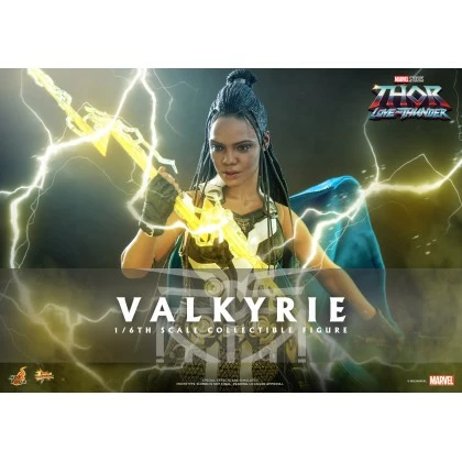 Valkyrie - Hot Toys MMS673 Thor Love And Thunder 1/6th Scale Collectible Figure 3 Valkyrie - Hot Toys MMS673 Thor Love And Thunder 1/6th Scale Collectible Figure - Image 3