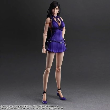 Play Arts Kai (Square Enix) Tifa Lockhart (Dress Version) - PLAY ARTS KAI Final Fantasy VII Remake 2 Play Arts Kai (Square Enix) Tifa Lockhart (Dress Version) - PLAY ARTS KAI Final Fantasy VII Remake - Image 2