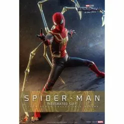 Spider-Man (Integrated Suit) - Hot Toys MMS623 Spider-Man No Way Home 1/6th Scale Collectible Figure