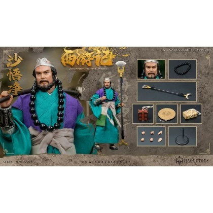 Sha Wujing - Haoyutoys H22028 1/12th Scale Myth Series - Journey To The West Four Masters And Apprentices 6 Sha Wujing - Haoyutoys H22028 1/12th Scale Myth Series - Journey To The West Four Masters And Apprentices - Image 6