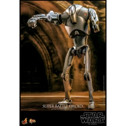 Super Battle Droid - Hot Toys MMS682 Star Wars: Attack Of The Clones 1/6th Scale Collectible Figure 6 Super Battle Droid - Hot Toys MMS682 Star Wars: Attack Of The Clones 1/6th Scale Collectible Figure - Image 6