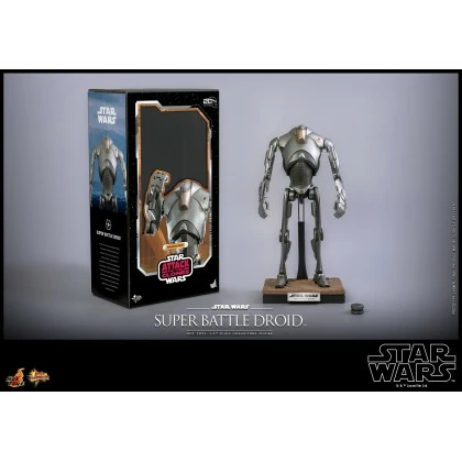 Super Battle Droid - Hot Toys MMS682 Star Wars: Attack Of The Clones 1/6th Scale Collectible Figure 5 Super Battle Droid - Hot Toys MMS682 Star Wars: Attack Of The Clones 1/6th Scale Collectible Figure - Image 5