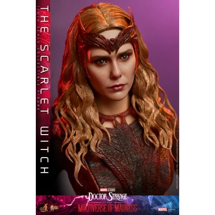 The Scarlet Witch - Hot Toys MMS652 Doctor Strange In The Multiverse Of Madness 1/6th Scale Collectible Figure 3 The Scarlet Witch - Hot Toys MMS652 Doctor Strange In The Multiverse Of Madness 1/6th Scale Collectible Figure - Image 3