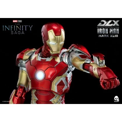 Iron Man Mark 43 (DLX) - ThreeZero Avengers - Infinity Saga 1/12th Scale 5 Iron Man Mark 43 (DLX) - ThreeZero Avengers - Infinity Saga 1/12th Scale - Image 5